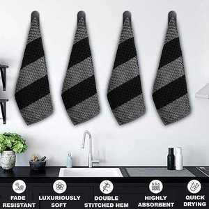 Paños de Cocina 100% Algodón Tejido Ecológico, Ultra Suaves, de Color Sólido, Súper Absorbentes, de Secado Rápido, Lavables a Máquina - Product Image 2
