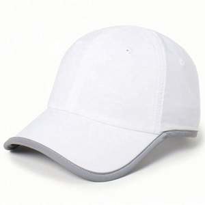 Gorra Deportiva de Alta Calidad para Mujer con Ribete Reflectante 3M, Gorra de Running Personalizada OEM sin Espalda para Cola de Caballo, Nuevo Diseño - Product Image 6