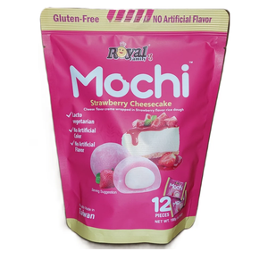 Mochi aux fraises de la Famille Royale, 180g, moelleux et mochi, prix compétitif, vente en gros, exportation - Product Image 1