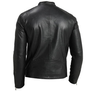 Nueva Chaqueta de Cuero para Hombre 2026, Chaqueta de Cuero Genuino para Hombre, Moda al por Mayor - Product Image 1