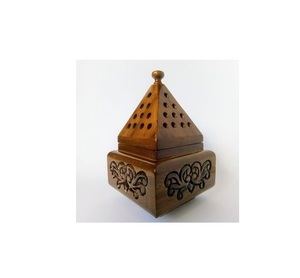 Uplifting Wooden Incense Bakhoor Burner Designed To Refresh <b>Environment</b> With Elegant Look And Reliable Usage - Product Image 2