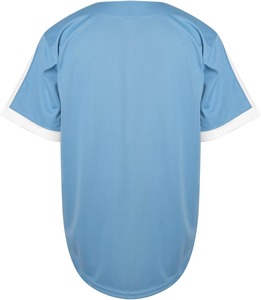 Maillot de baseball en polyester personnalisé avec logo DTF, fabricant en gros pour clubs sportifs, vêtements d'équipe professionnels durables - Product Image 3