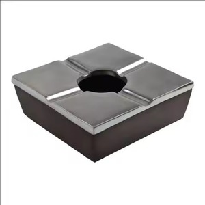 Cenicero de Metal Brillante con Logotipo Personalizado, Decoración para el Hogar, Artesanía, Regalos de Fábrica, Última Novedad - Product Image 5