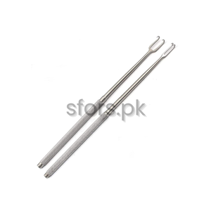 Crochet à peau en acier inoxydable de haute qualité, double crochet, rétracteur, instrument chirurgical manuel réutilisable - Product Image 1