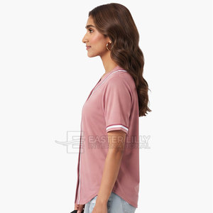 Nueva Llegada de Ropa Deportiva, Jersey de Softbol con Nombre Personalizado Impreso, Tela 100% Poliéster, Mejor Precio - Product Image 3