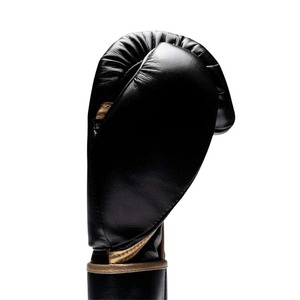 Fabrication en usine de gants de boxe sur mesure, 100% cuir véritable, professionnels, à lacets. - Product Image 5