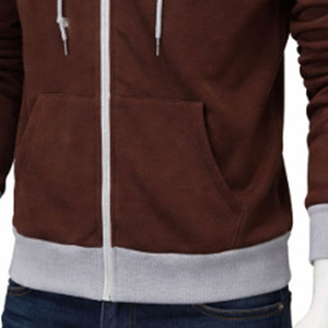 เสื้อฮู้ดซิปผู้ชาย ผ้าโพลีเอสเตอร์/คอตตอน ระบายอากาศได้ดี แขนยาว ดีไซน์พิมพ์ลายและโลโก้ตามสั่ง เสื้อฮู้ดและเสื้อสเวตเชิ้ตผู้ชาย - Product Image 3