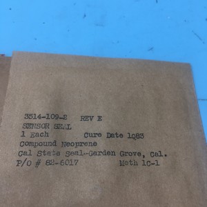 2 CALIFORNIA <b>SEAL</b> & FASTENER 3514-109-2 SENSOR - Trusted Global Legacy Semiconductor Equipment and Parts at - Product Image 2