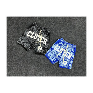 Embroidery <b>Shorts</b> for Men OEM Custom Streetwear <b>Shorts</b> Wholesale Factory Rate Men <b>Short</b> 350 GSM Fleece Screen Printed - Product Image 1