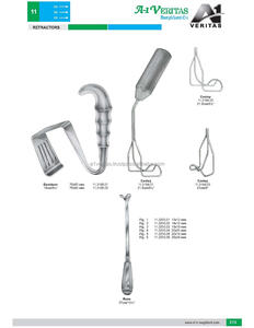 Retractor Quirúrgico Manual Reutilizable A-1 VERITAS Rosse de 27 cm, Juego de Instrumentos de Alta Calidad |   Certificado CE ISO 13485 - Product Image 5