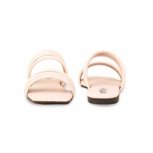 รองเท้าส้นเตี้ย CL1899ลำลองสีชมพู, รองเท้าสลิปออนใส่สบาย - Product Image 2