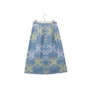Jupe en coton avec jean bleu en nylon à tricoter imprimé ODM Oem - Product Image 1