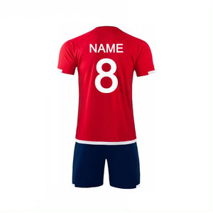 Men Soccer Uniform Crew Neck Polyester Made Sublimated Soccer Uniform With Custom Logo And Name OEM Soccer uniform - Product Image 1