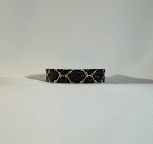 Bracelet perlé style rustique, bracelet perlé ambiance campagnarde, bracelet perlé couleur unie, prix usine en gros - Product Image 6