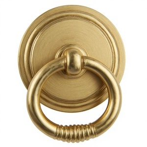 Modernos golpeadores de puerta de latón con instalación por tornillos, a prueba de insectos y duraderos para decoración de entradas - Product Image 4