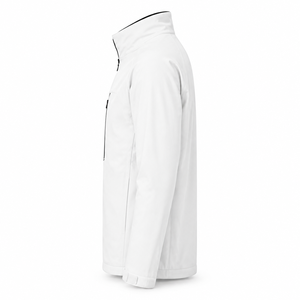 Veste coupe-vent pour homme Skyler, avec logo personnalisé, imperméable, matelassée, fermeture éclair, doublure en polaire, idéale pour l'automne - Product Image 2