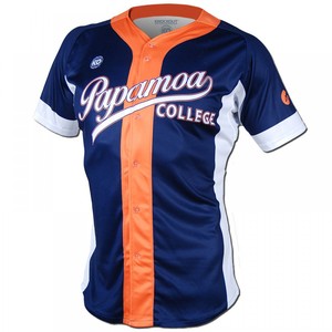 Ensemble uniforme de baseball Wellington noir à manches courtes, boutonné sur le devant, logo brodé, coupe classique pour homme, toutes saisons, vêtements pour adultes - Product Image 6