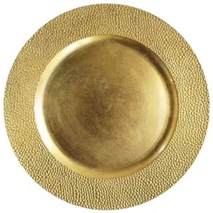 Assiette de Présentation Exclusive en Laiton – Vaisselle Haut de Gamme pour Mariages de Luxe, Restaurants et Réceptions Hôtelières - Product Image 6