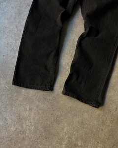 Pantalones Vaqueros Anchos de Algodón 100% Ultrasuaves para Hombre, Color Crema, con Etiqueta Personalizada, Corte Recto, Ajuste Holgado y Moderno - Product Image 4