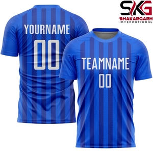Ensemble de maillots de football personnalisés 100% polyester, uniforme de football, impression à chaud du nom et du numéro de l'équipe, maillot et short - Product Image 5