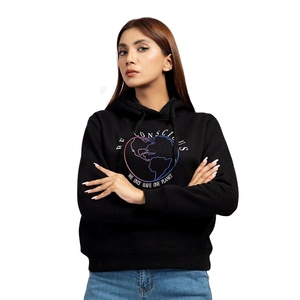 เสื้อฮู้ดสวมหัวโอเวอร์ไซส์สีน้ำตาลแดงเสื้อมีฮู้ดผ้าคอตตอนผ้าฟลีซสำหรับผู้หญิงชุดเดรสมีฮู้ดและเสื้อสเวตเชิ้ต320 GSM สีทึบ - Product Image 1