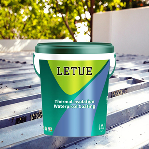 Revêtement de toit en acrylique Les rayons UV résistent à la chaleur réduisent l'isolation <span class=keywords><strong>thermique</strong></span> Revêtement imperméable pour l'application de brosse de refroidissement de <span class=keywords><strong>toiture</strong></span> - Product Image 2