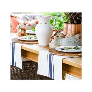 Haute qualité 100% coton biologique GOTS personnalisé brodé à séchage rapide torchon maison vente chaude marque privée couleur personnalisée - Product Image 1