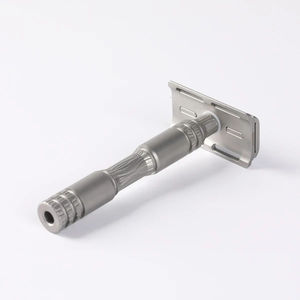 Maquinilla de Afeitar de Seguridad Profesional de Alta Calidad, Versión Clásica de Doble Filo de Acero Inoxidable, Maquinilla de Afeitar Ghost para Hombres y Mujeres - Product Image 2