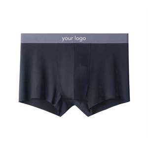 Boxers en coton et élasthanne respirants, tissu léger et doux, coupe confortable pour homme, usage quotidien - Product Image 1