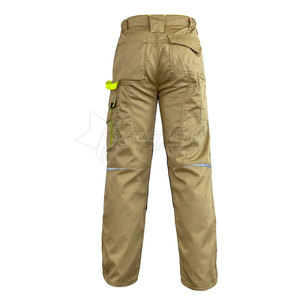 Pantalones de Trabajo Impermeables, Transpirables y Reflectantes de Alta Visibilidad para Hombre, Certificación CE, Material de Algodón, Nueva Colección - Product Image 2