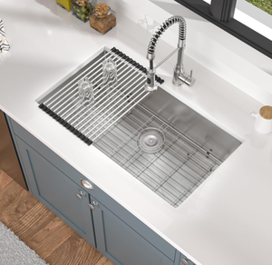 THCSS-0484 évier en acier inoxydable 304 fait à la main, bol unique, réduction du bruit, design moderne, parfait pour les cuisines à haute fonction - Product Image 4