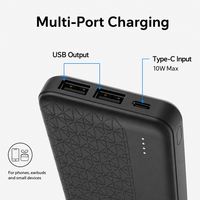 10000mah Hafif Taşınabilir Şarj Cihazı 10000 Mah Powerbank Özel Logo Fabrika Toptan Satış Seyahat Promosyonları İçin Hızlı Şarj
