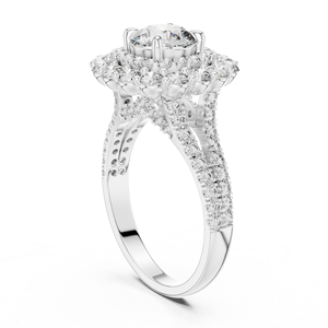 Factory Wholesale 925 Sterling Silver Moissanite <b>Diamond</b> <b>Ring</b> Custom Engagement Wedding Jewelry Manufacturer OEM Supplier - Product Image 3