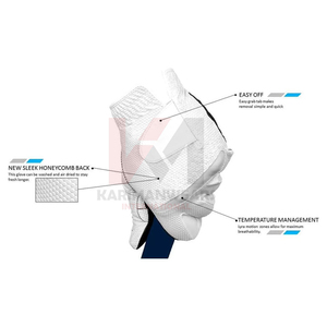 Guantes de Golf de Cuero Antideslizantes con Cierre Ajustable y Costuras Reforzadas para Uso con Mano Izquierda y Derecha - Product Image 2