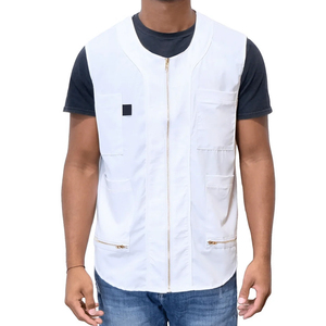 Barber Sleeveless Vest Wholesale New Arrive Best Selling Top Product 2026 Best Design Professional Barber shop work Wear - Product Image 1