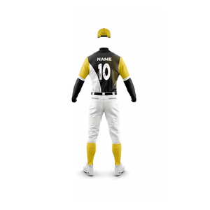 Uniforme de Béisbol con Contraste de Color, el Más Vendido, Fabricación Profesional, Uniforme de Béisbol para Equipos - Product Image 6
