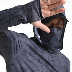 Sudadera y Camisa de Pesca para Hombre con Estampado de Camuflaje Personalizado al por Mayor, UPF 50, Impermeable, Transpirable, Absorbe la Humedad, Protección UV - Product Image 6