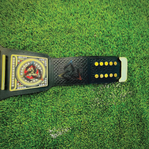 Ceinture de championnat de lutte indiscutée W-W-E personnalisée 4 mm |   Ceinture personnalisée avec logo pour événements et collectionneurs |   C-O-D-Y R-H-O-D-E-S - Product Image 5