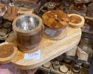 Wholesale Wooden Bakhoor <b>burner</b> Customized Wooden <b>Incense</b> Box Creative Pyramid Hookah Charcoal <b>Holder</b> - Product Image 5