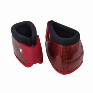 Bottes de protection en néoprène pour chevaux, vente en gros, personnalisables, respirantes, de luxe, couleurs tendance, style moderne - Product Image 2