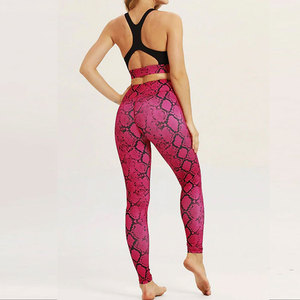 Ensemble de yoga pour femme, dernière tendance, léger, uni, écologique, respirant, taille haute, 2 pièces, longueur intégrale, pour la salle de sport et l'entraînement - Product Image 2