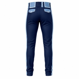 Pantalones de Uniforme de Béisbol con MOQ Bajo, Impresión por Sublimación Personalizada, Cintura Elástica, Transpirables, para Hombres y Jóvenes, Fábrica OEM - Product Image 3