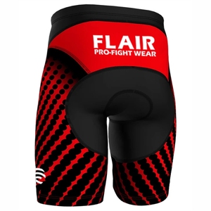 Shorts de cyclisme unisexes à compression par sublimation - Product Image 3