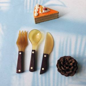 Las cucharas de cuerno de búfalo natural más vendidas del año 2026, comúnmente utilizadas para comer caviar, servir ensaladas y degustar platos finos. - Product Image 1