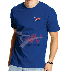 T-shirt vierge pour hommes en gros 2023 – Personnalisable, support OEM, idéal pour l'été - Product Image 2