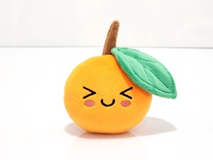 Porte-clés en peluche Kawaii Citrouille Orange, Jouets et Accessoires, Pendentif Animal en Peluche Citrouille, Vente en Gros, Cadeau d'Halloween - Product Image 3