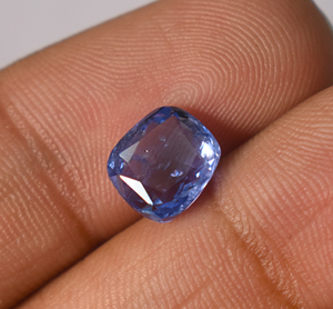 Zafiro azul natural Cornflower en forma de cojín de 3.55 ct, 9X7.6X5 mm, zafiro azul suelto para la fabricación de joyas - Product Image 6
