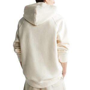 Sweat à capuche pour homme en molleton 100% coton, 460 à 500 g/m², manches raglan, streetwear, poids lourd, surdimensionné, sans cordon - Product Image 2