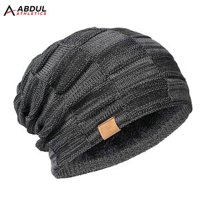 Gorro de invierno profesional, gorro de punto acrílico cálido, gorro elástico para deportes al aire libre, senderismo, pesca y clima frío - Product Image 1