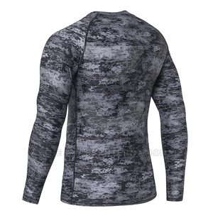 Camisetas de Entrenamiento para Hombre con Diseño Ergonómico Avanzado, Ligeras, de Secado Rápido, Manga Larga, Spandex/Poliéster, Etiquetas de Marca Personalizadas - Product Image 2